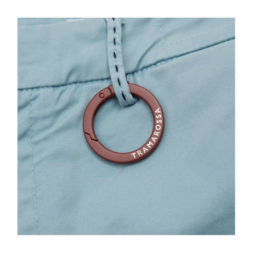 Tramarossa Light Blue Linen Men Short - Bermudas