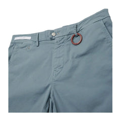 Tramarossa Light Blue Linen Men Short - Chino Shorts