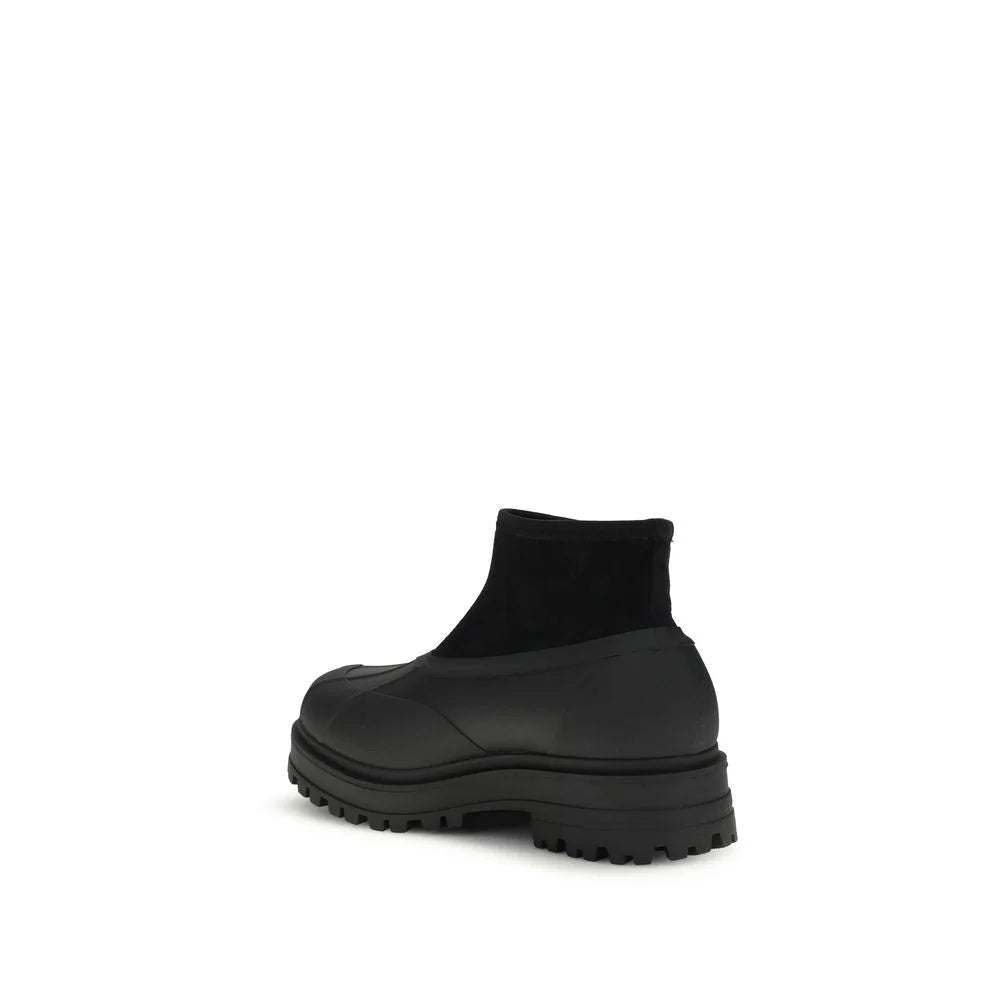 TRETORN Black Rubber Ankle Boots - EU40/US10