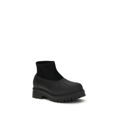 TRETORN Black Rubber Ankle Boots - EU40/US10