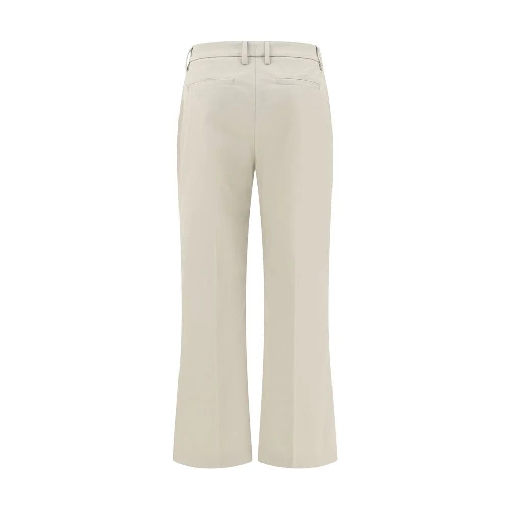 True Royal Sandy Beige Cotton Pants - 38 - Trousers
