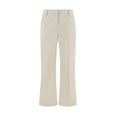 True Royal Sandy Beige Cotton Pants - 38 - Trousers