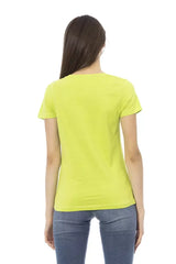 Trussardi Action Green Cotton Women T-Shirt - T-Shirts