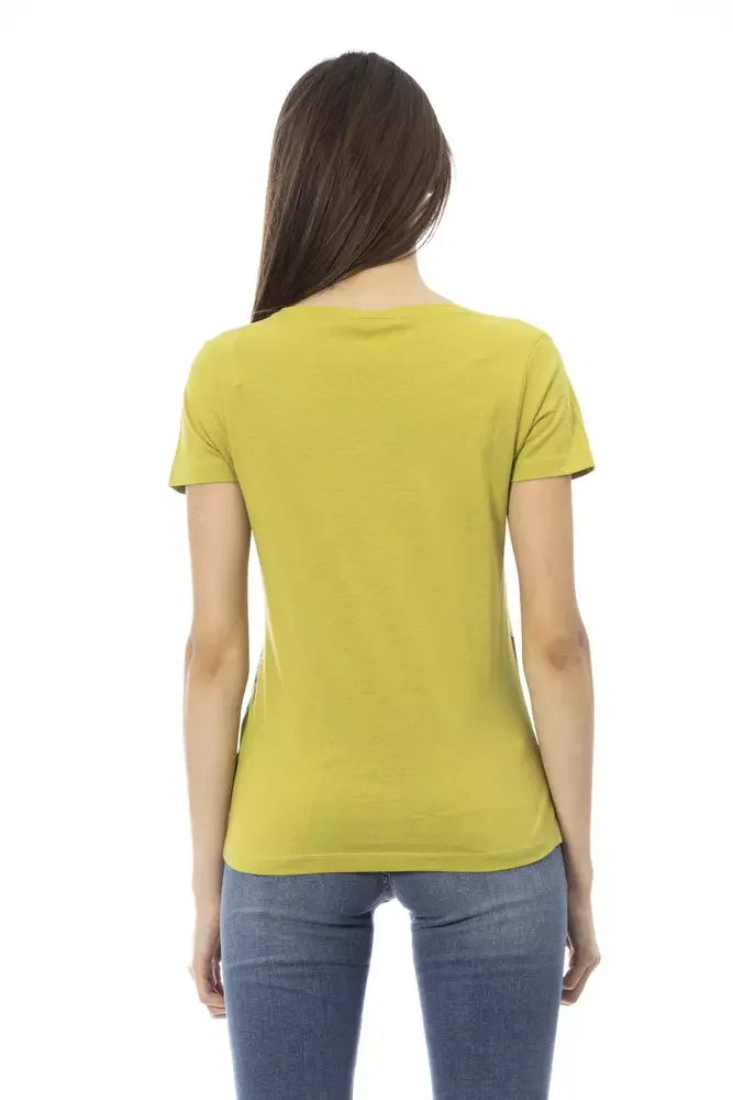 Trussardi Action ’Green Cotton Women T-Shirt’ - T-Shirts