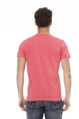 Trussardi Action Multicolor Cotton Men T-Shirt - T-Shirts