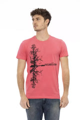 Trussardi Action Multicolor Cotton Men T-Shirt - T-Shirts