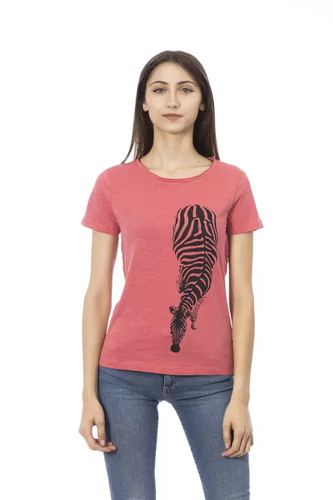 Trussardi Action Multicolor Cotton Women T-Shirt - T-Shirts