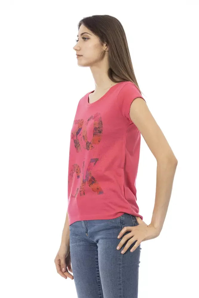 Trussardi Action Multicolor Cotton Women T-Shirt - T-Shirts