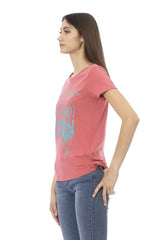 Trussardi Action Multicolor Cotton Women T-Shirt - T-Shirts