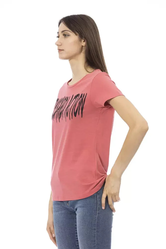 Trussardi Action Multicolor Cotton Women T-Shirt - T-Shirts