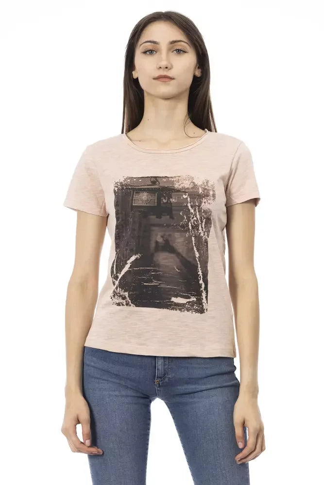 Trussardi Action Multicolor Cotton Women T-Shirt - T-Shirts