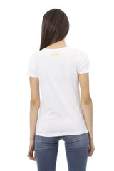 Trussardi Action White Cotton Women T-Shirt - T-Shirts