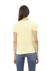 Trussardi Action Yellow Cotton Women T-Shirt - T-Shirts