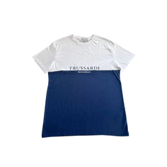 Trussardi Beachwear Blue Polyester Men T-Shirt - T-Shirts