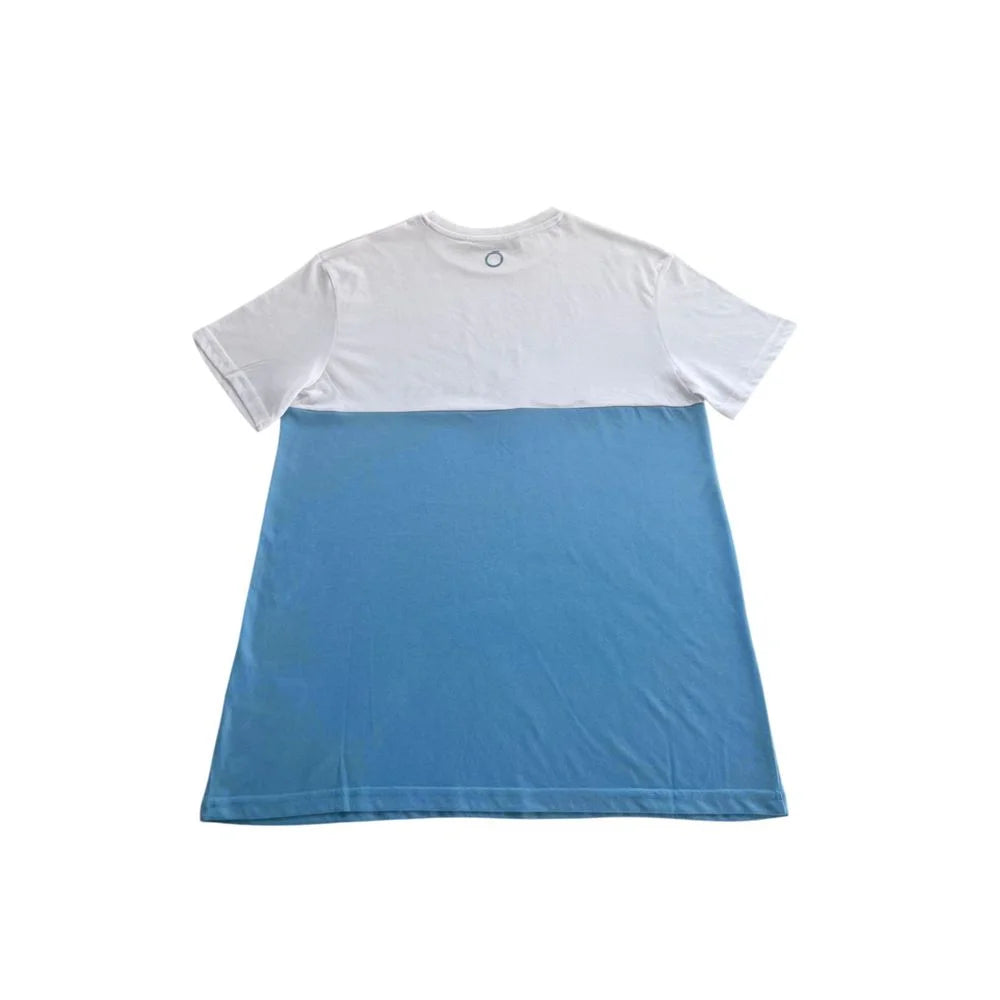 Trussardi Beachwear Light Blue Cotton Men T-Shirt - T-Shirts