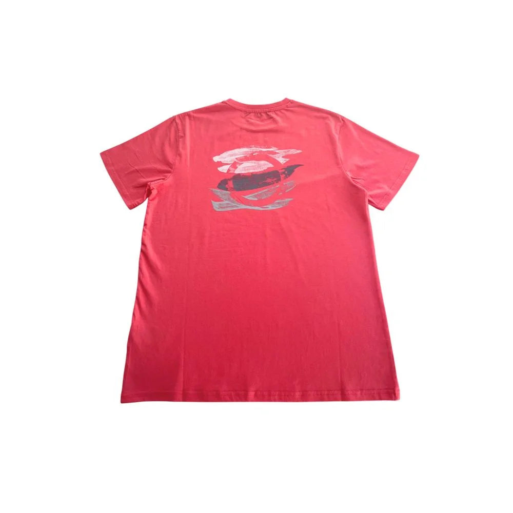 Trussardi Beachwear Red Cotton Men’s T-Shirt - T-Shirts