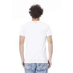 Trussardi Beachwear White Cotton T-Shirt - M - T-Shirts