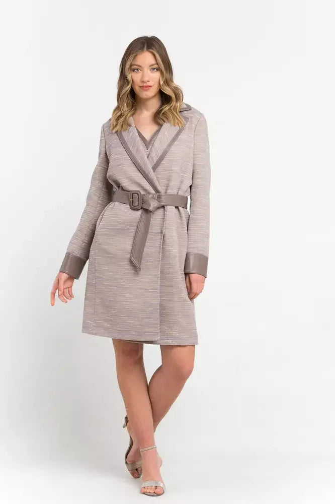 Trussardi Beige Bomull Kåpe Dame - IT38 | XS