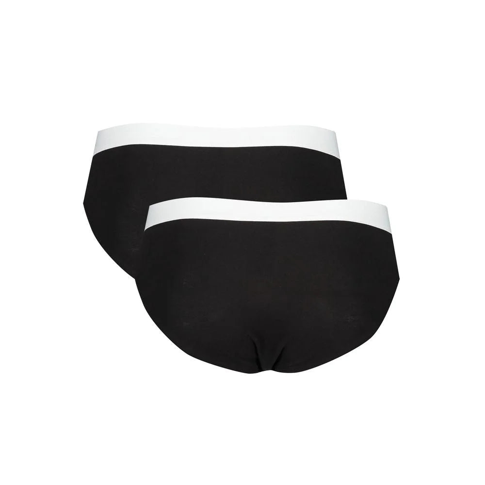 Trussardi Black Cotton Underwear - Briefs