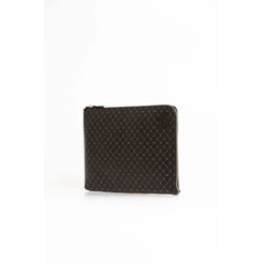 Trussardi Black Leather Men Clutch - Clutch Bags