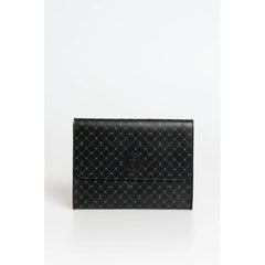 Trussardi Black Polyester Men Clutch - Clutch Bags