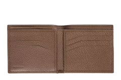 Trussardi Brown Leather Men Wallet - Wallets