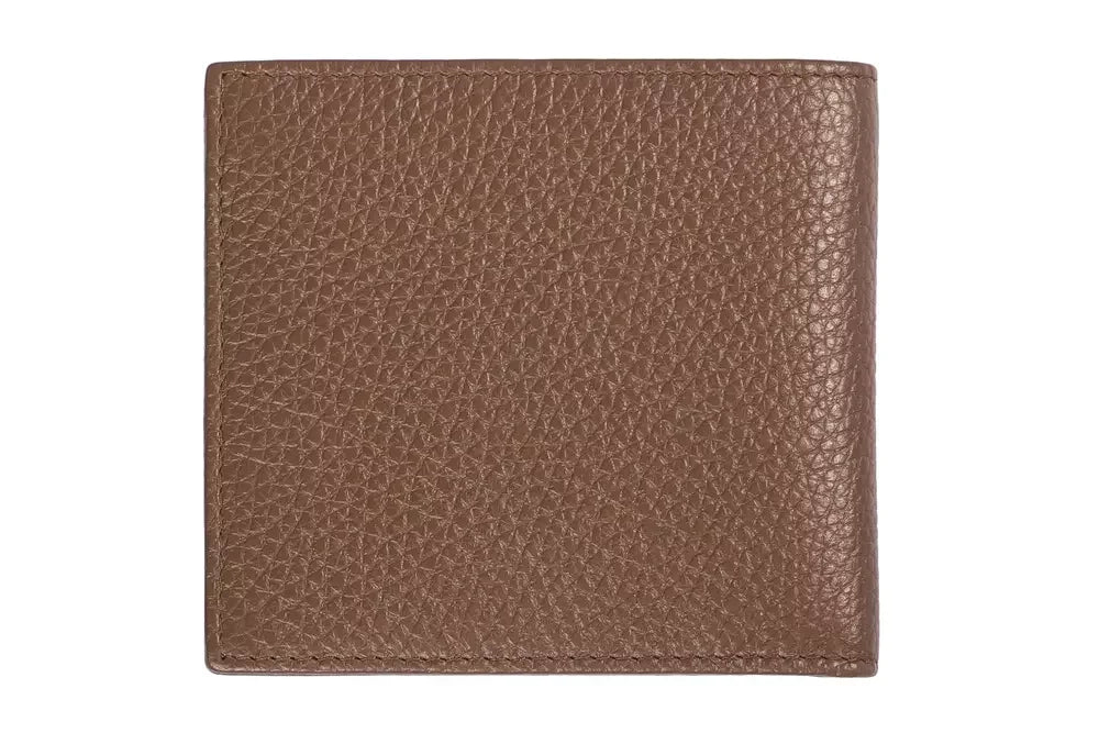 Trussardi Brown Leather Men Wallet - Wallets