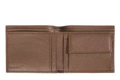 Trussardi Brown Leather Men Wallet - Wallets