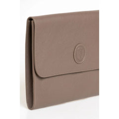 Trussardi Brown Polyester Men Clutch - Clutch Bags