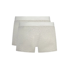 Trussardi Gray Cotton Men Boxer