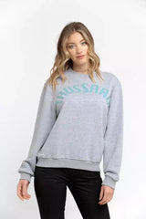 Trussardi Gray Cotton Women Sweatshirt - Sweatshirts