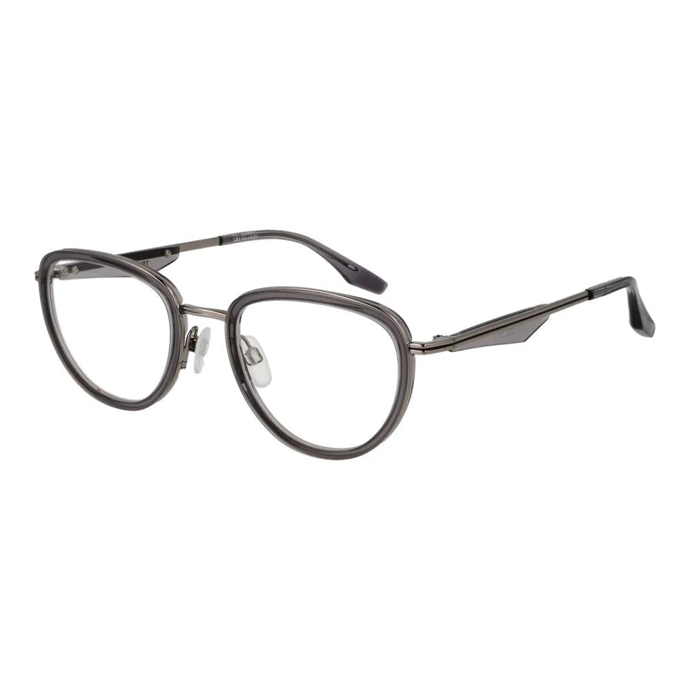 Trussardi Gray Men Glasses Frame - Eyeglasses
