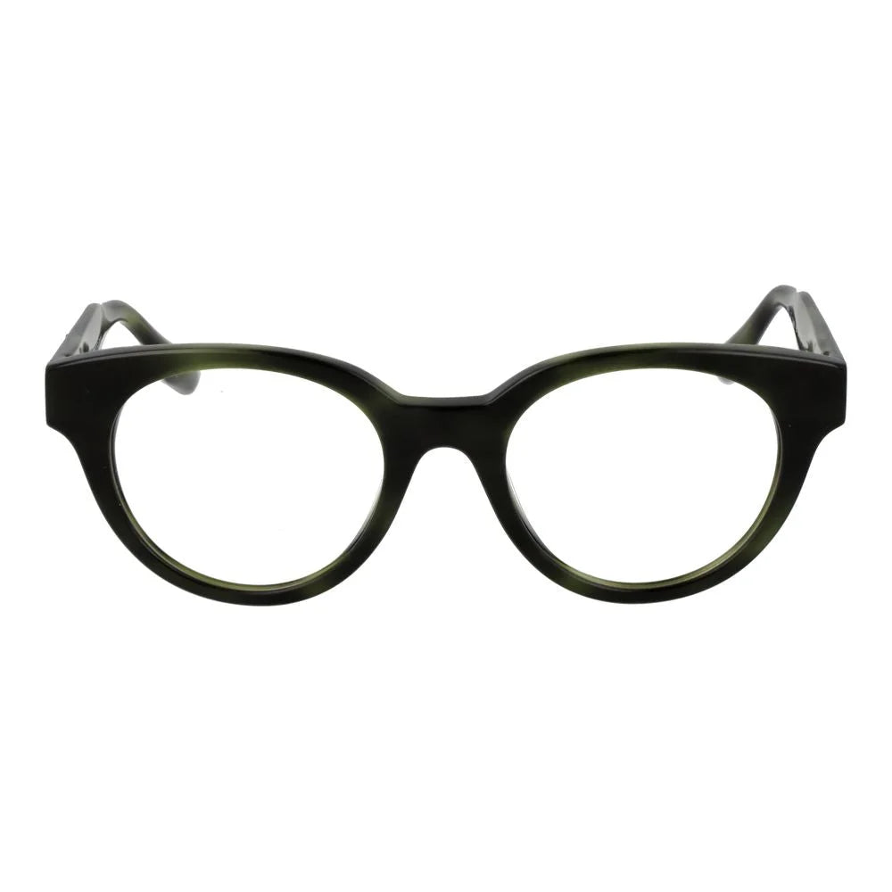Trussardi Green Unisex Glasses Frame - Eyeglasses