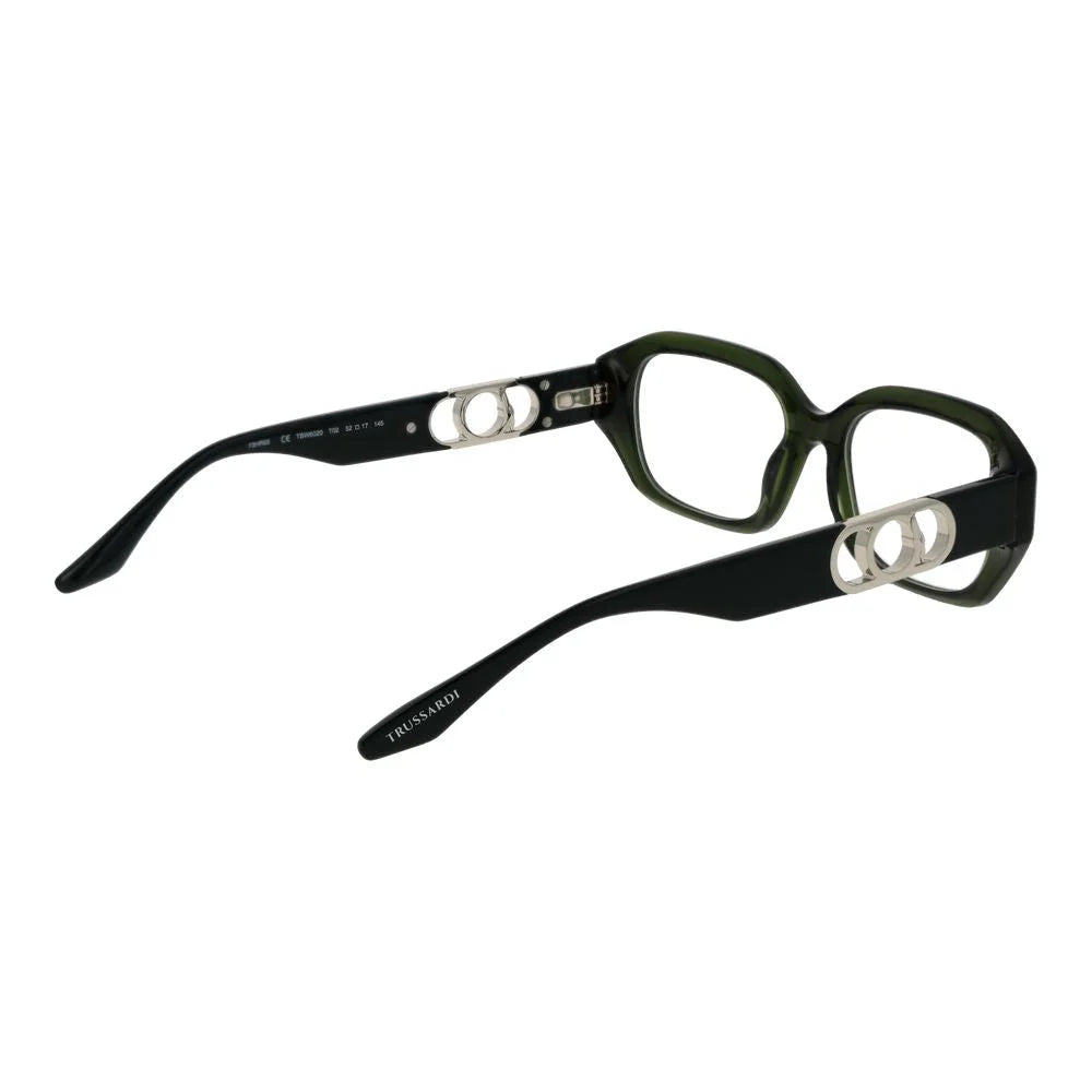 Trussardi Green Women Glasses Frame - Eyeglasses