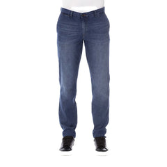 Trussardi Jeans Blue Cotton Men Jeans - Jeans