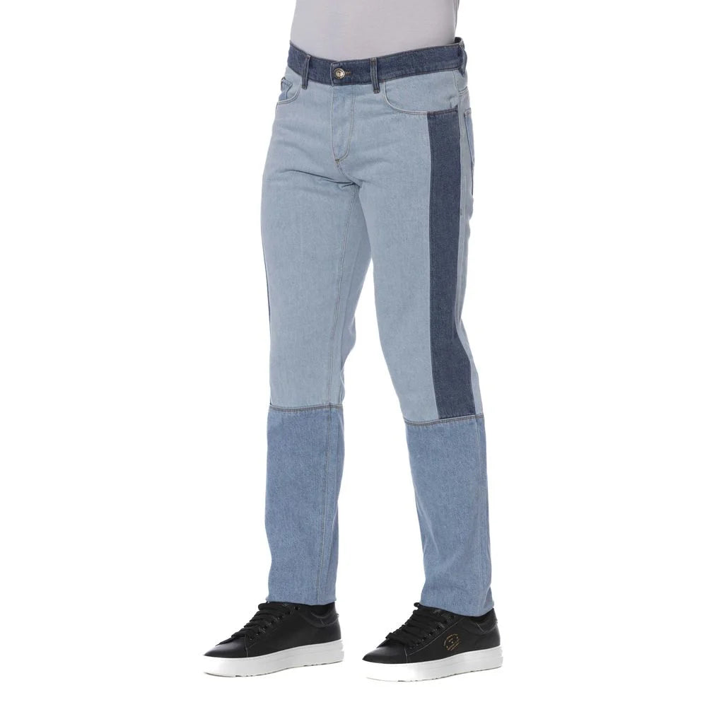Trussardi Jeans Blue Cotton Men Jeans - Jeans