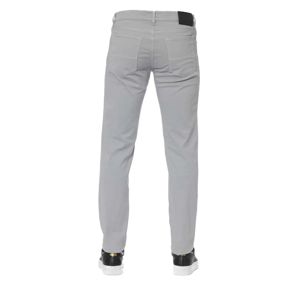 Trussardi Jeans Gray Cotton Men Jeans - W29 - Jeans