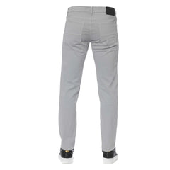 Trussardi Jeans Gray Cotton Men Jeans - W29 - Jeans