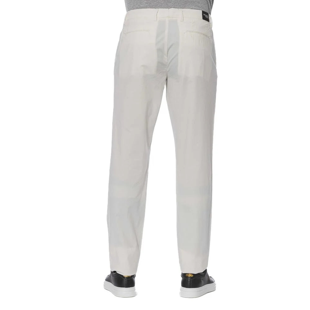 Trussardi Jeans White Cotton Men Jeans - Jeans