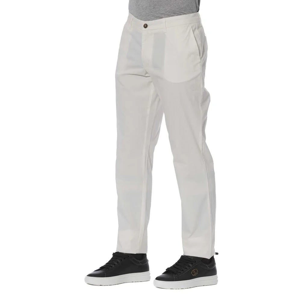 Trussardi Jeans White Cotton Men Jeans - Jeans
