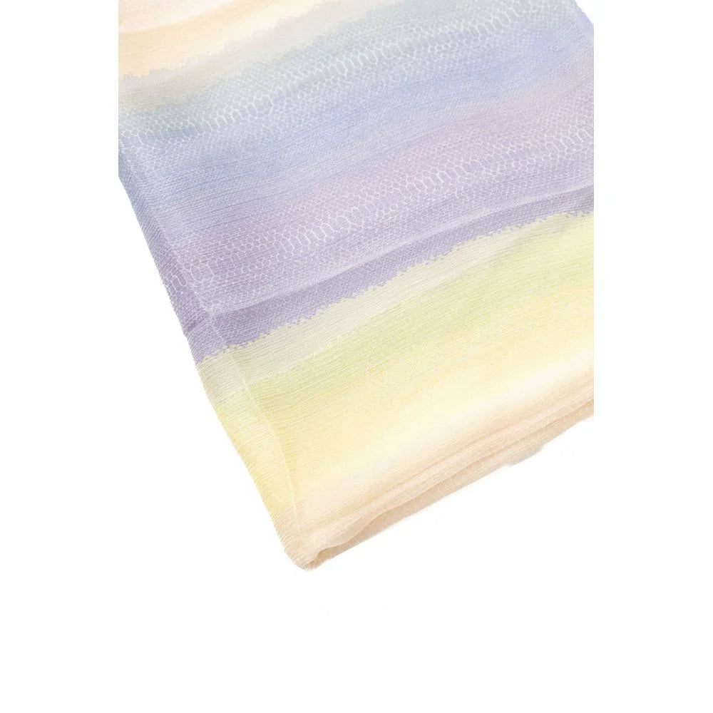 Trussardi Multicolor Silk Women Scarf - Scarves & Shawls