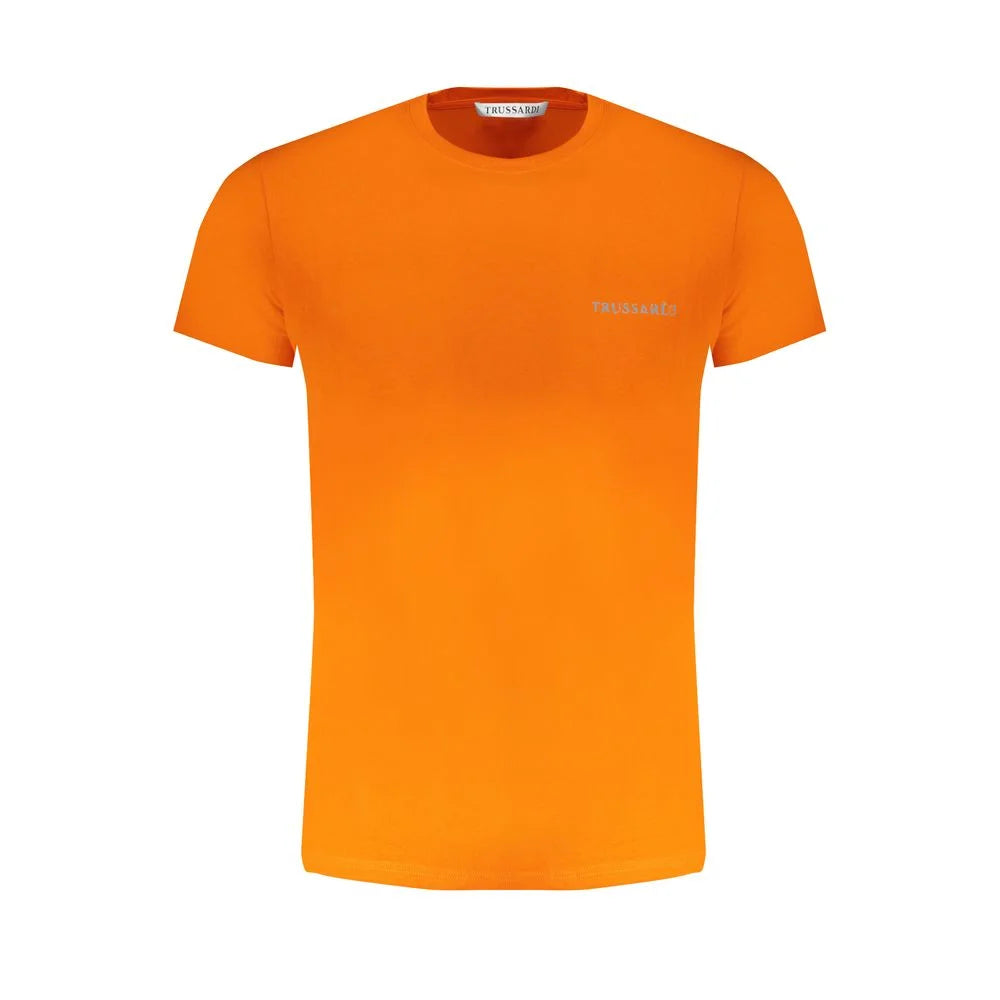 Trussardi Orange Cotton T-Shirt - T-Shirts