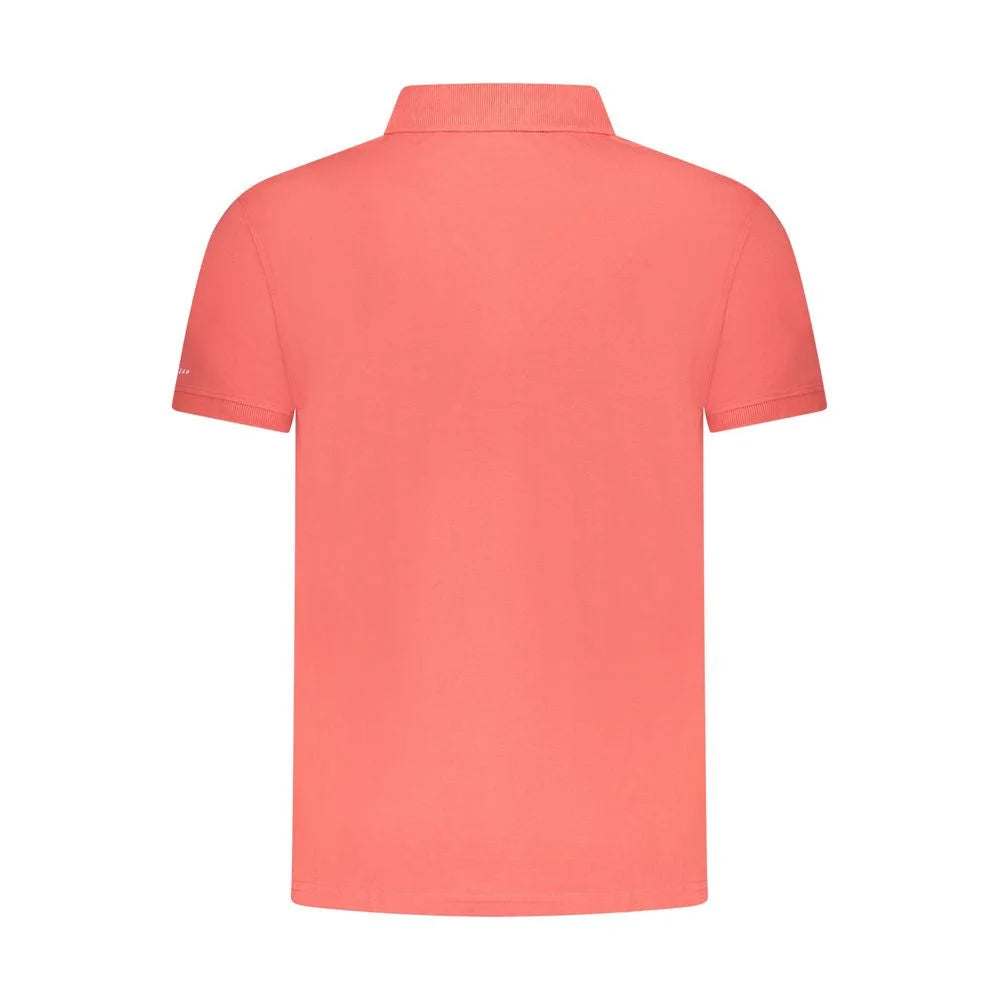 Trussardi Pink Cotton Men Polo Shirt - S - Polos
