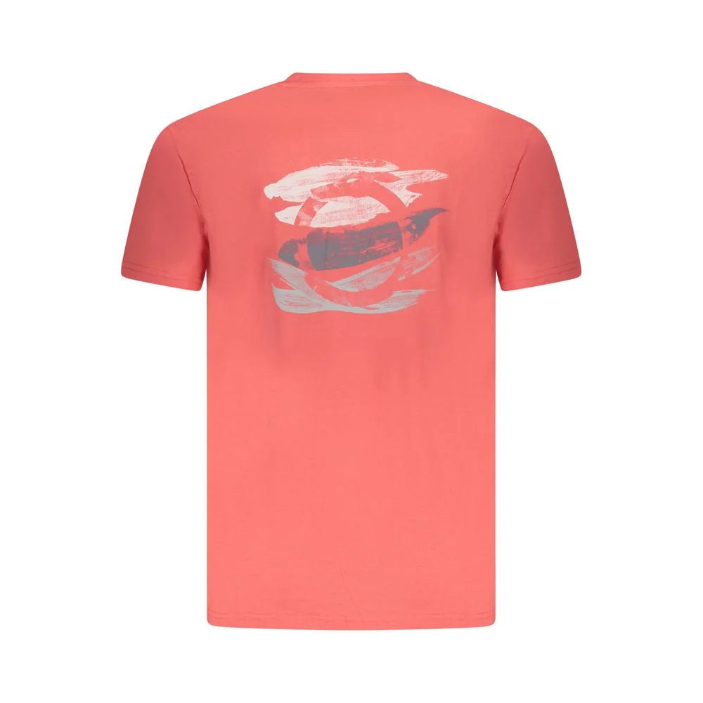 Trussardi Pink Cotton Men T-Shirt - T-Shirts