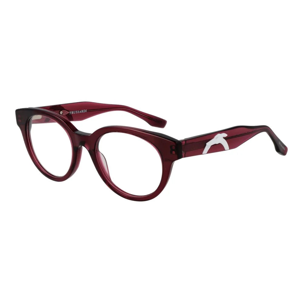Trussardi Purple Unisex Glasses Frame - Eyeglasses