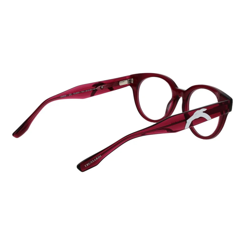 Trussardi Purple Unisex Glasses Frame - Eyeglasses
