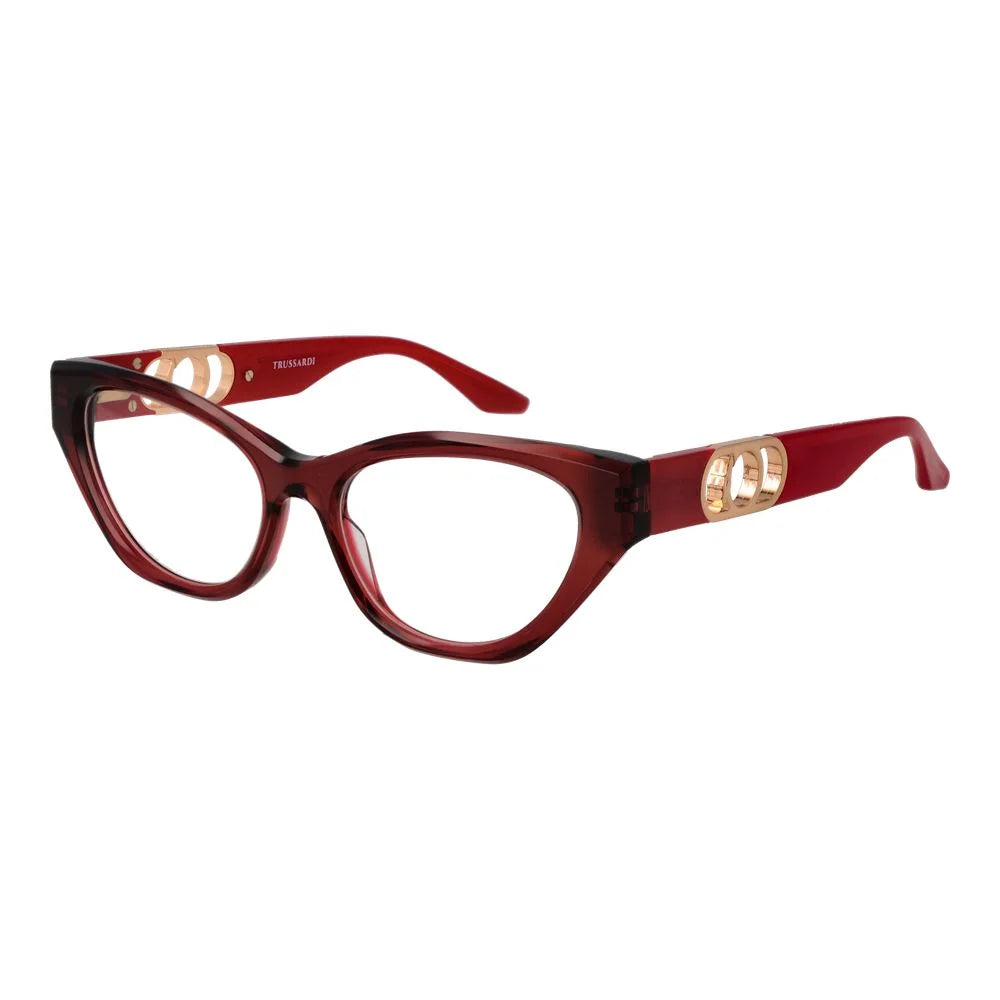 Trussardi Red Women Glasses Frame - Eyeglasses