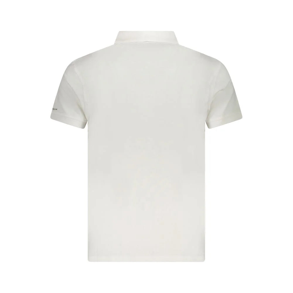 Trussardi White Cotton Men Polo Shirt - Polos