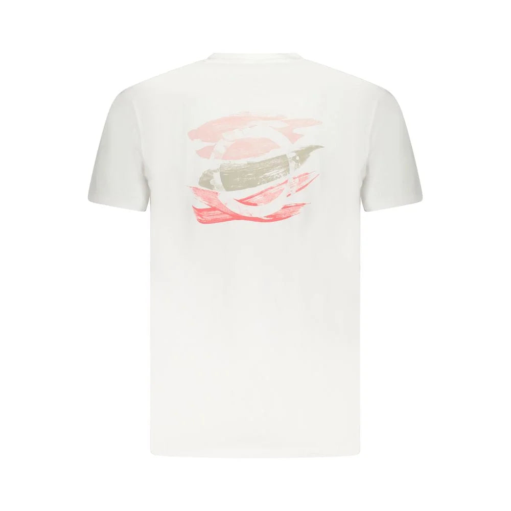Trussardi White Cotton Men T-Shirt - T-Shirts