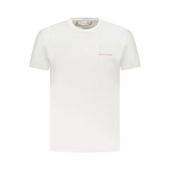 Trussardi White Cotton Men T-Shirt - T-Shirts